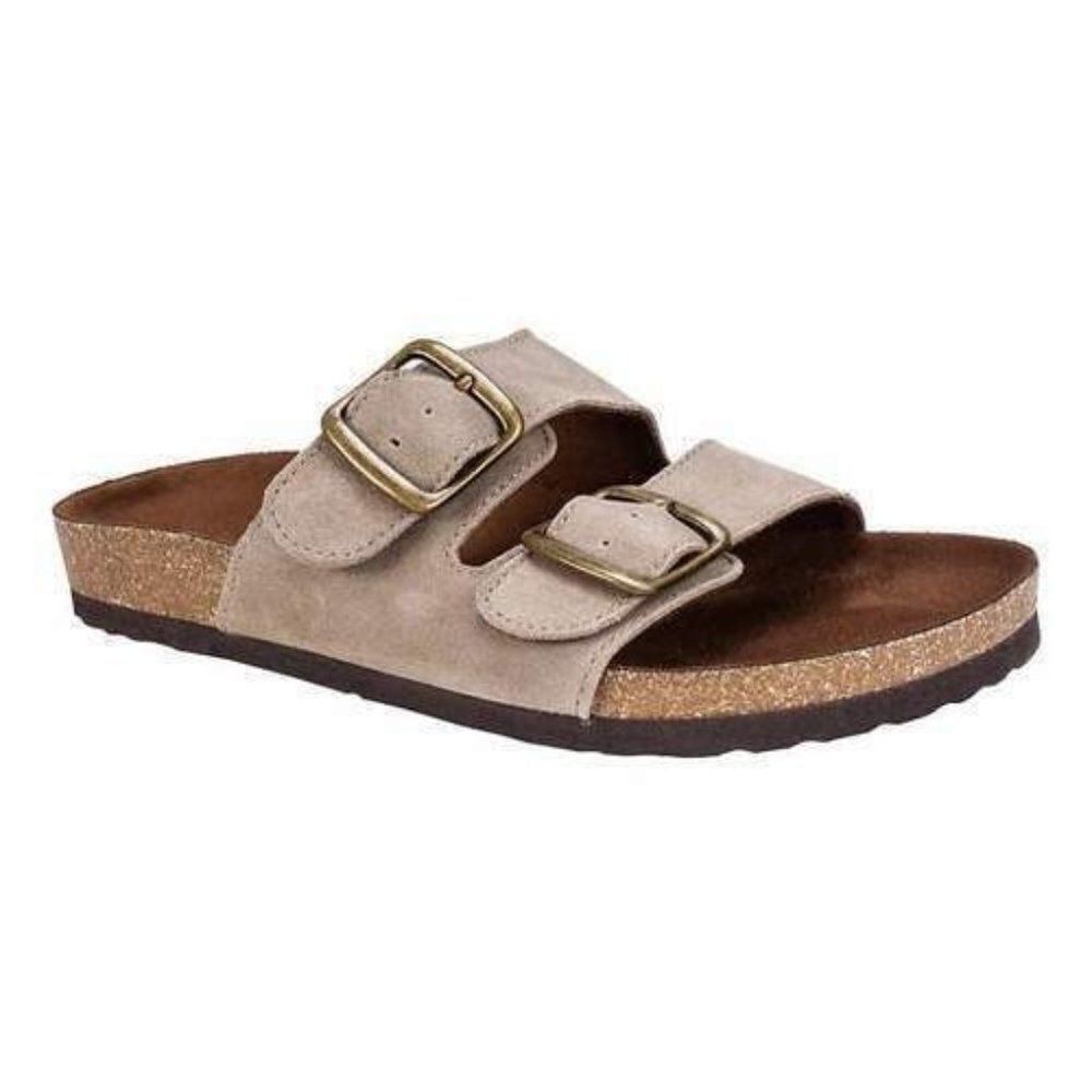 Mountain Sole Women's Leather Footbed Hallie Sandal Size 9